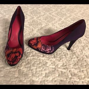 Nine West Purple 7.5 Pumps